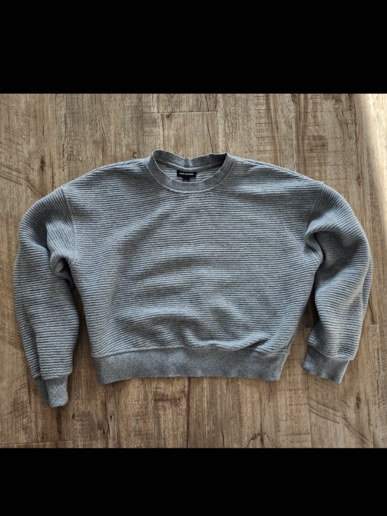 Frank & Oak Grey Sweatshirt | Size M